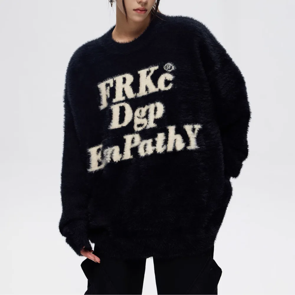 Women's Simple Lettered Sweater
