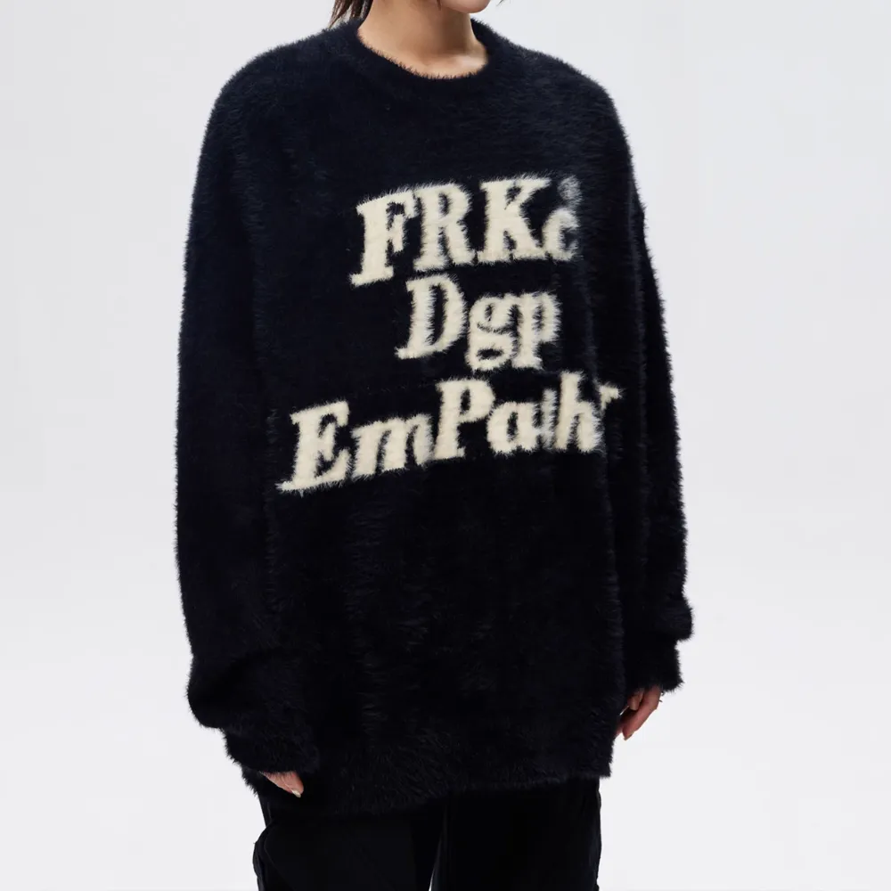 Women's Simple Lettered Sweater