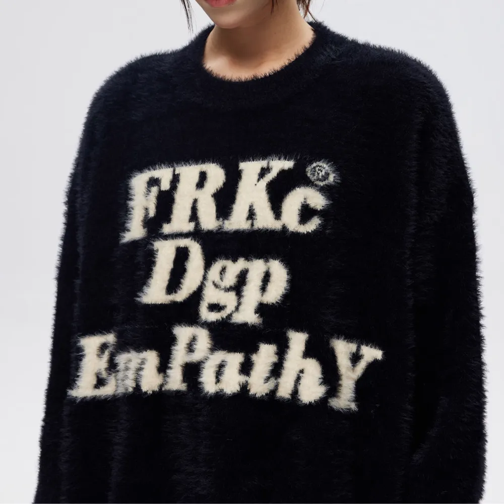 Women's Simple Lettered Sweater