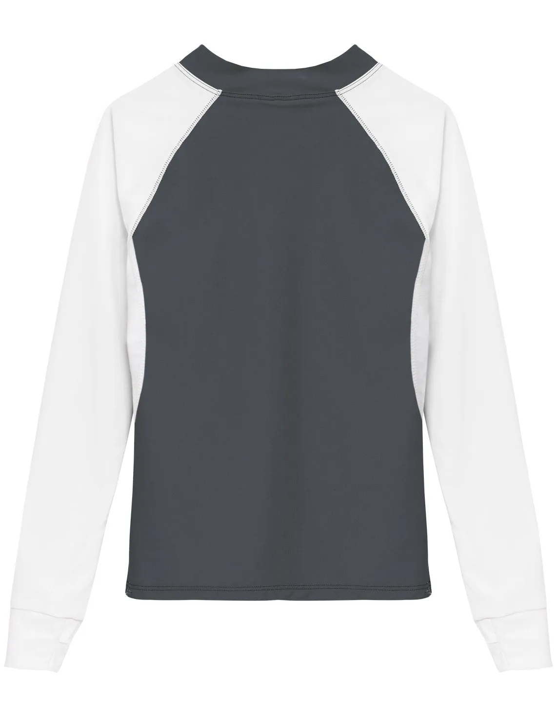 Women's Snorkel Caribbean Fish ID Rash Guard - Gray