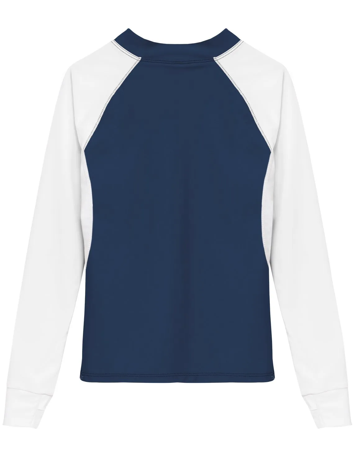 Women's Snorkel Hawaii Fish ID Rash Guard - Navy