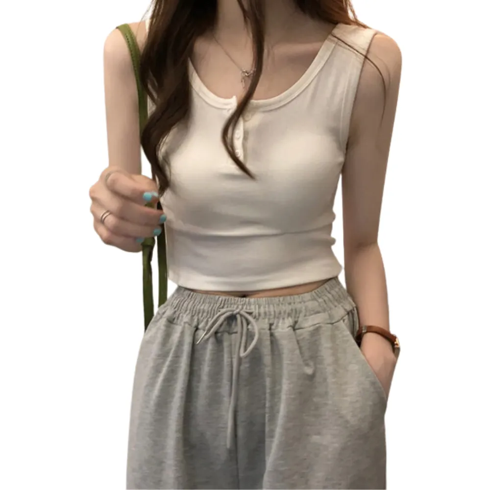 Women's Solid Color Tank Top