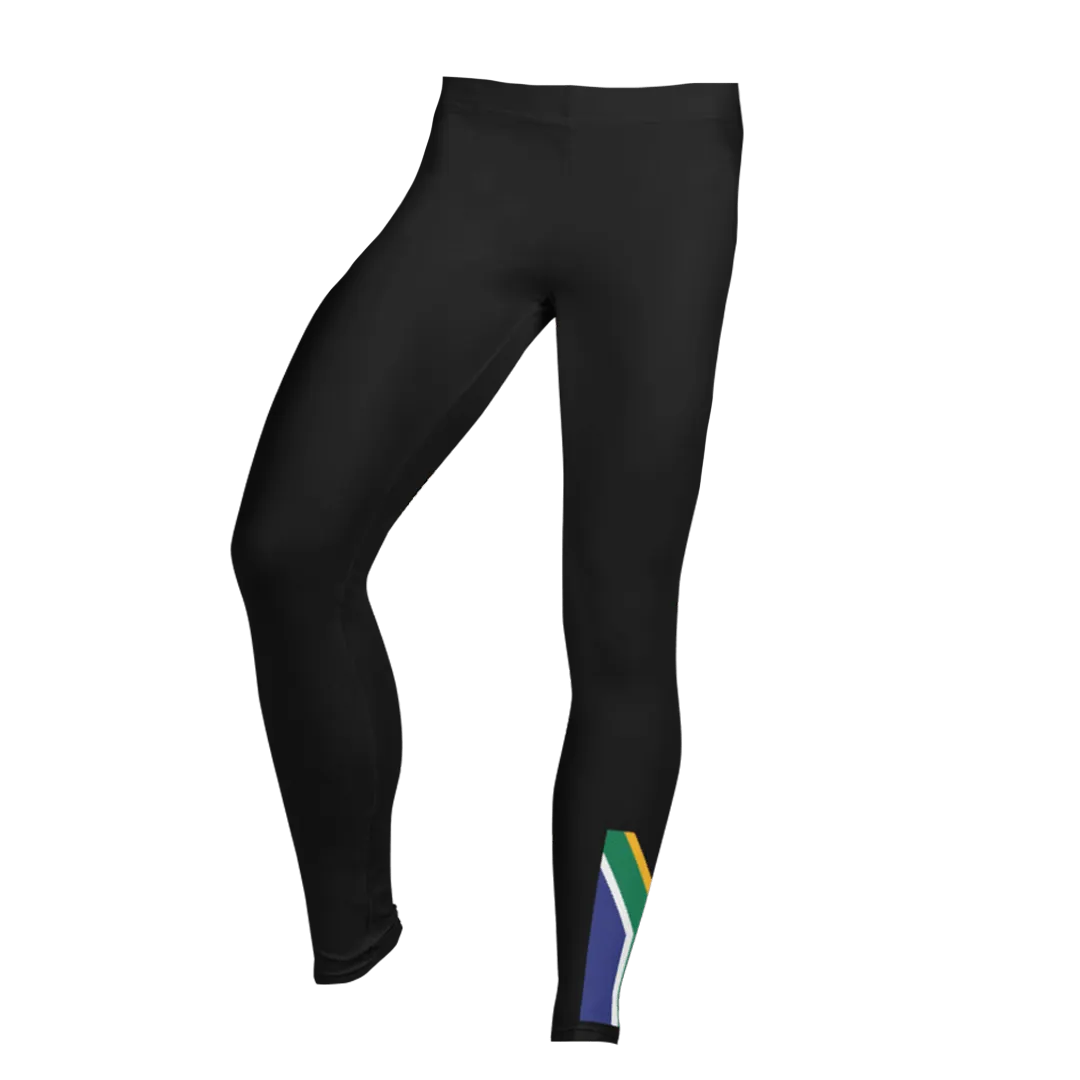 Women's South Africa Small Flag Leggings