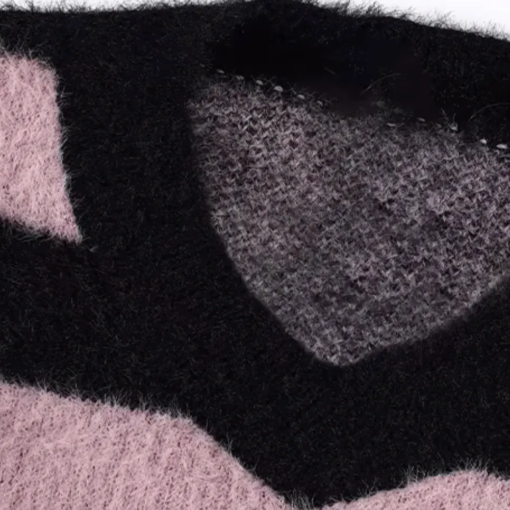 Women's Striped Star Patch Sweater