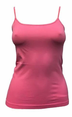 Women's Sugar Lips | Basic Seamless Camisole | Pretty in Pink