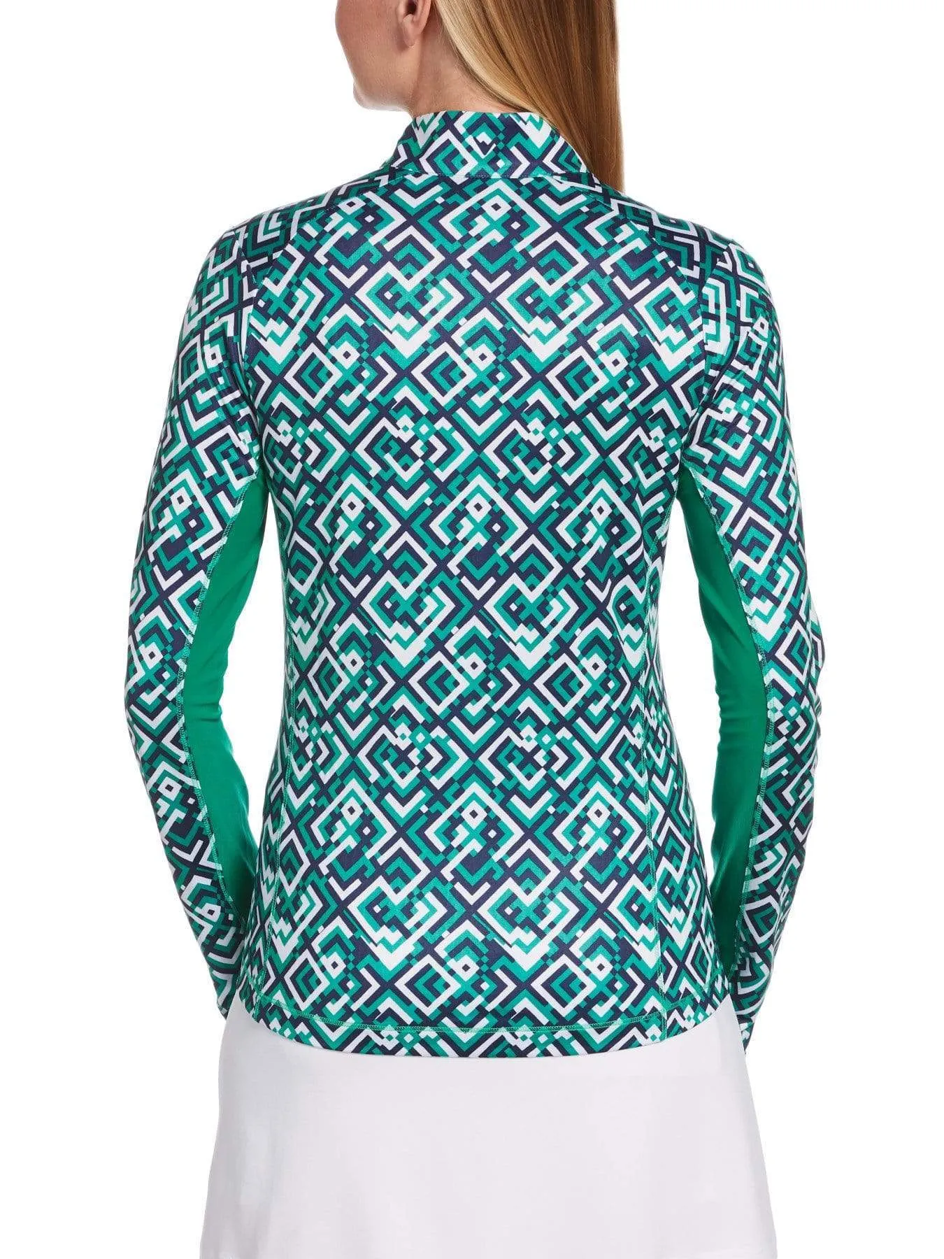 Womens Swing Tech™ Geo Print Sun Shirt