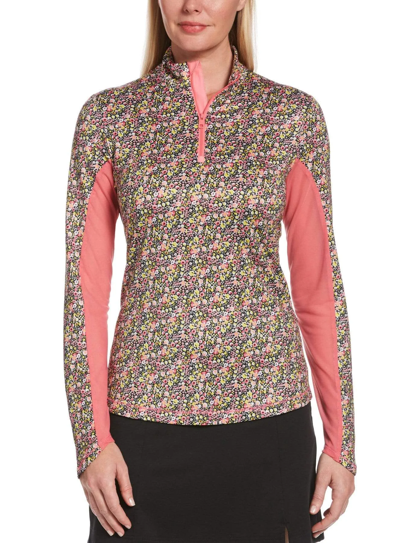 Womens Swing Tech™ Tiny Floral Print Sun Shirt