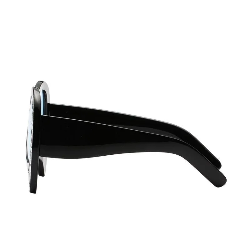 Women's Unique Cat Eye Fashion Summer Sunglasses-Black Blue,White Gray,Pink Pink,Black Gray,Black Silver,Leopard Tea