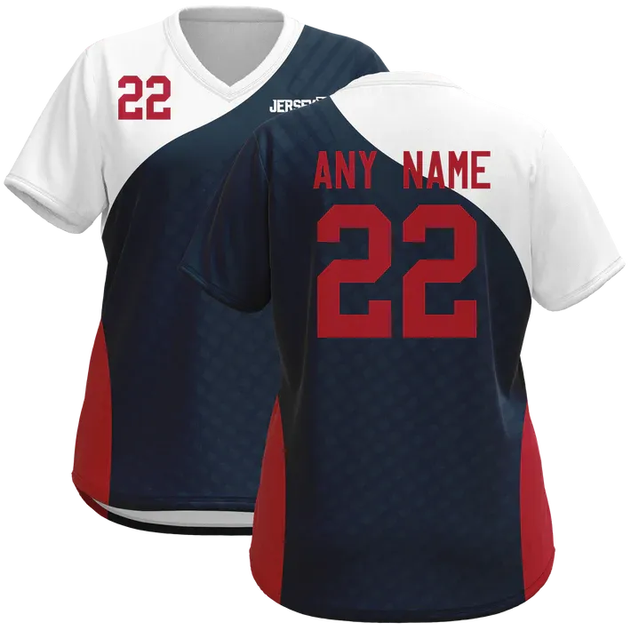 Women's Volleyball Short Sleeve V-Neck