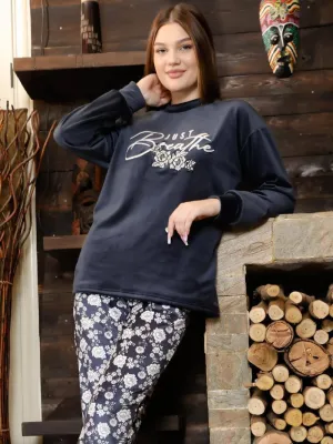 Women's winter two-piece pajamas