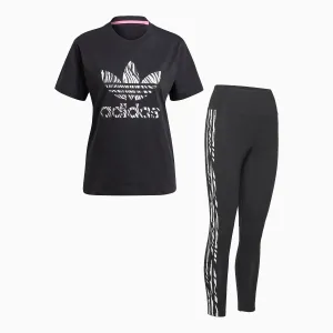 Women's Zebra Animal Print Outfit
