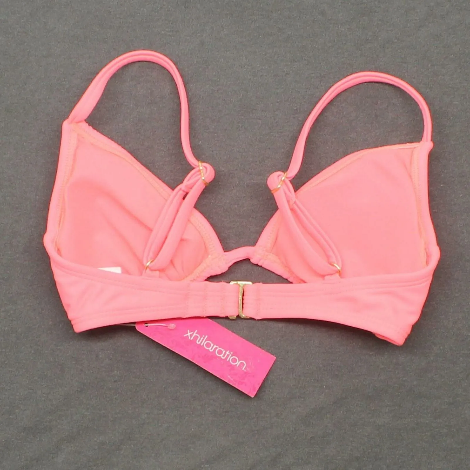 Xhilaration Women's Triangle Bralette Bikini Top