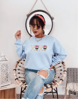XOXO Skeleton Sweatshirt