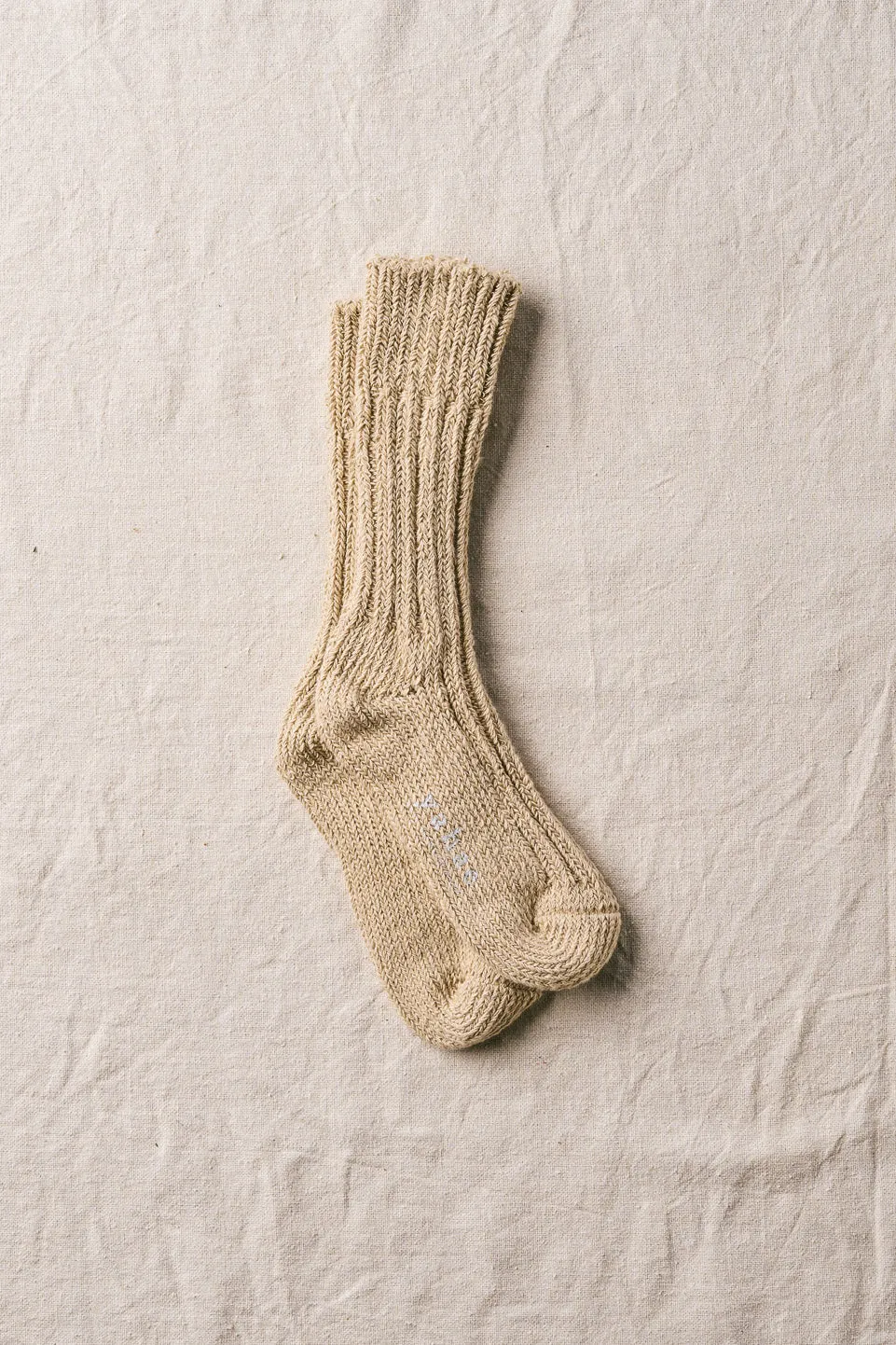 yahae / organic cotton low-gauge socks