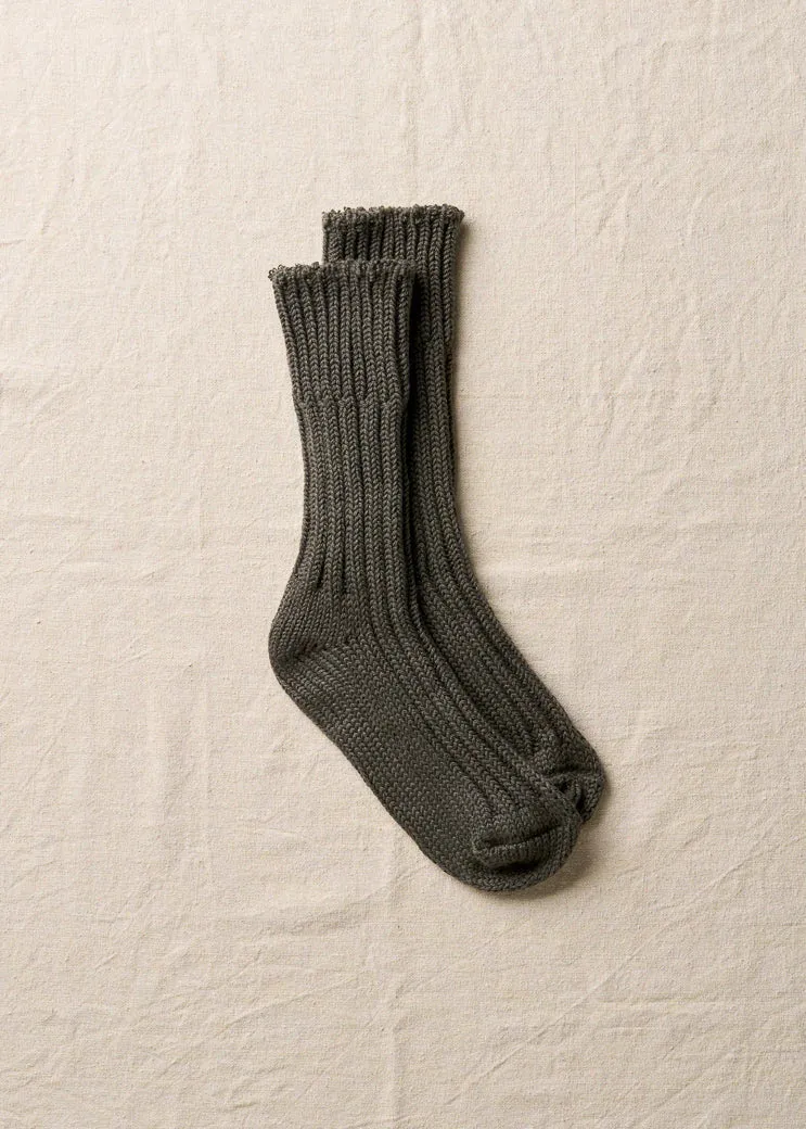 yahae / organic cotton low-gauge socks