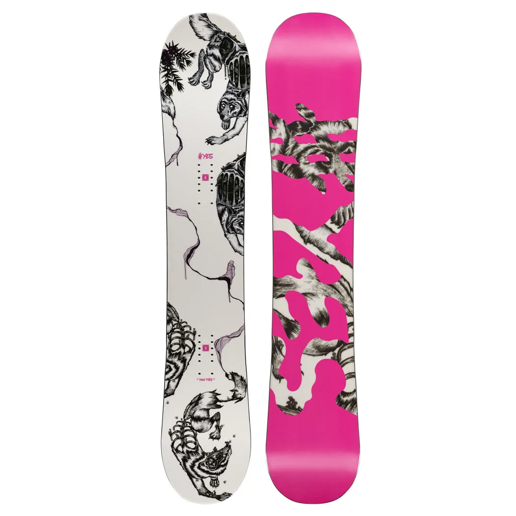 YES Women's Hel Yes. Snowboard 2025