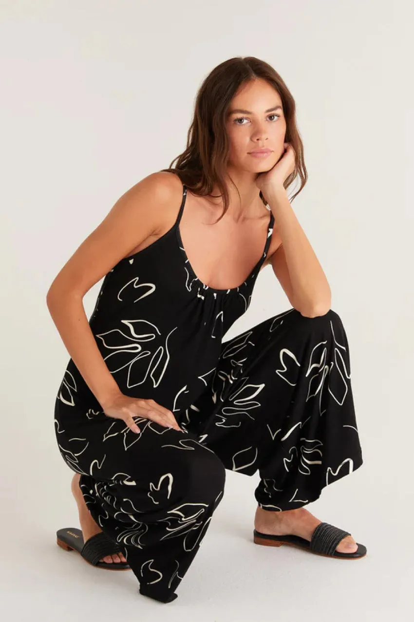 Z Supply Summerland Abstract Jumpsuit
