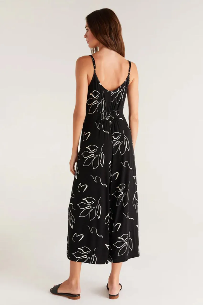 Z Supply Summerland Abstract Jumpsuit
