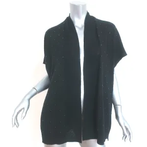 Zadig & Voltaire Crystal-Embellished Cashmere Cardigan Black Size Extra Small