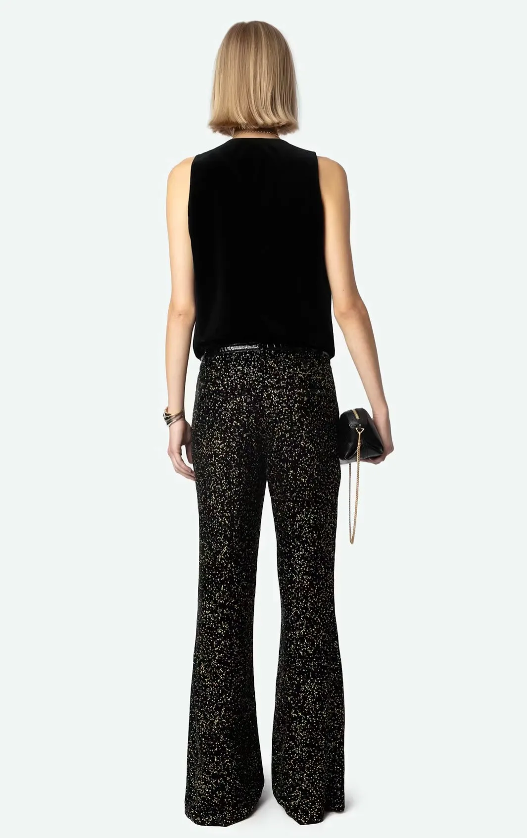 ZADIG&VOLTAIRE - Velvet Exaux Vest - Black