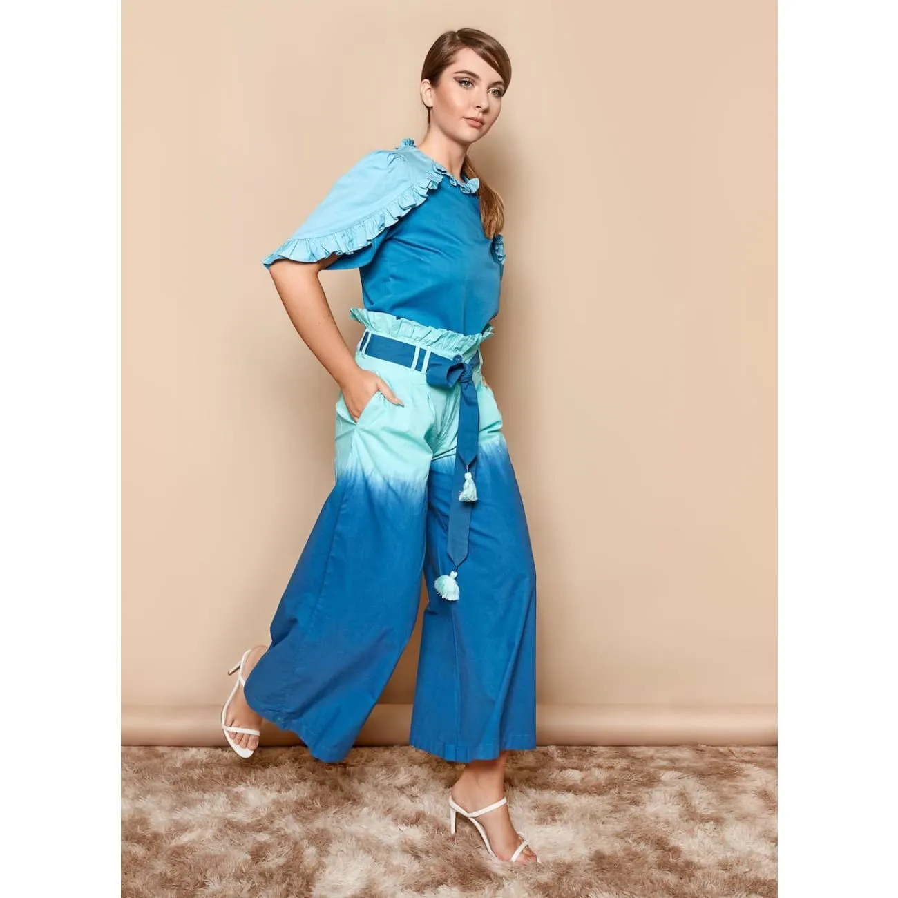 Zaza Blue Top