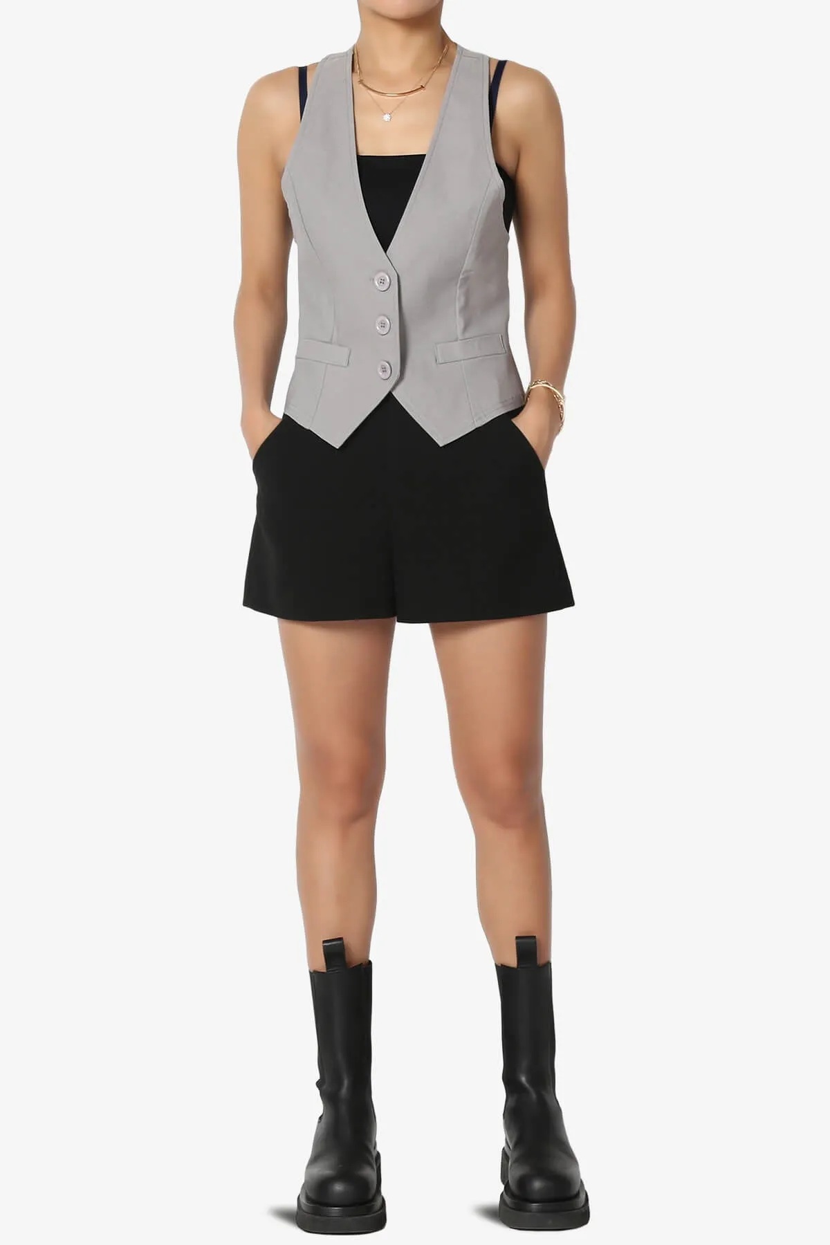 Zerega Racerback Woven Vest PLUS
