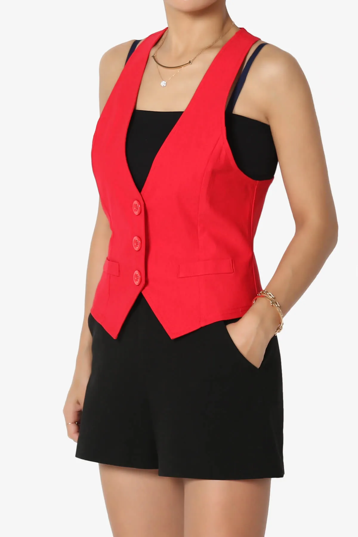 Zerega Racerback Woven Vest PLUS