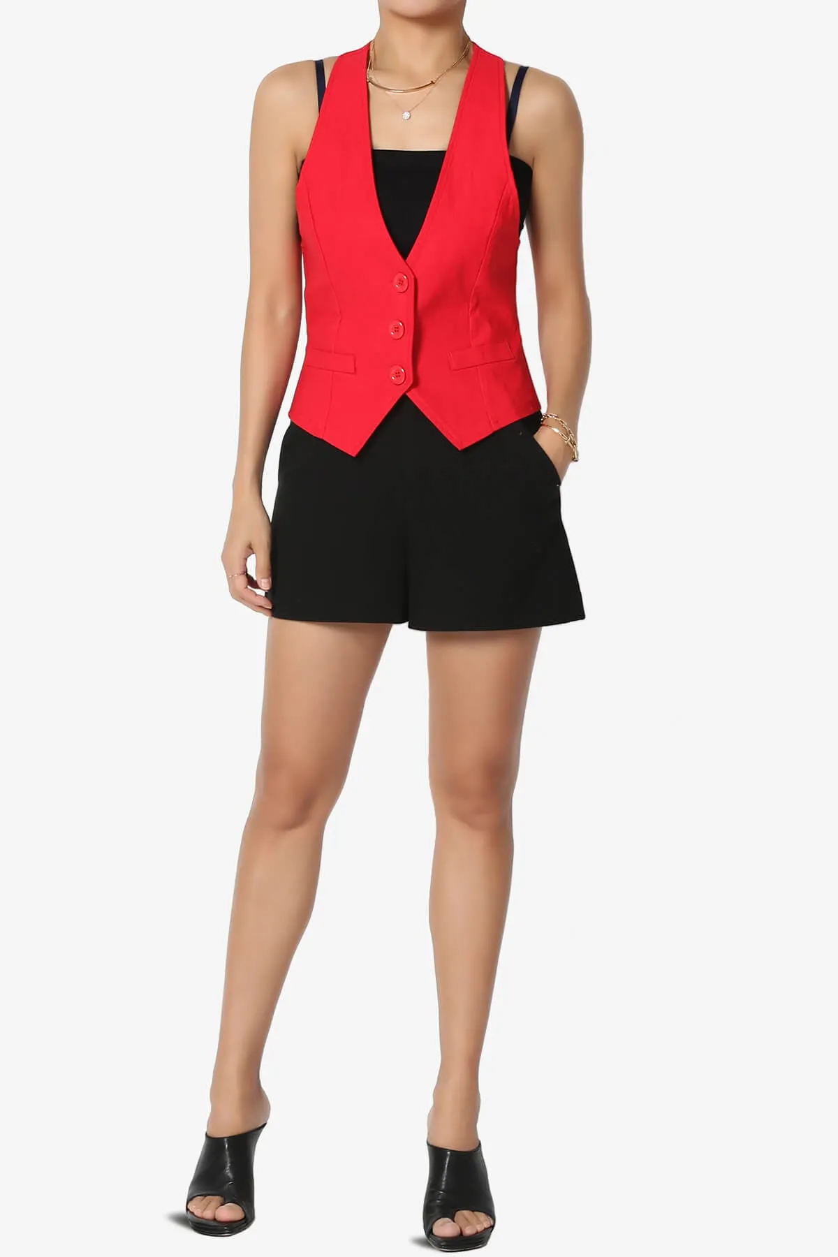Zerega Racerback Woven Vest PLUS