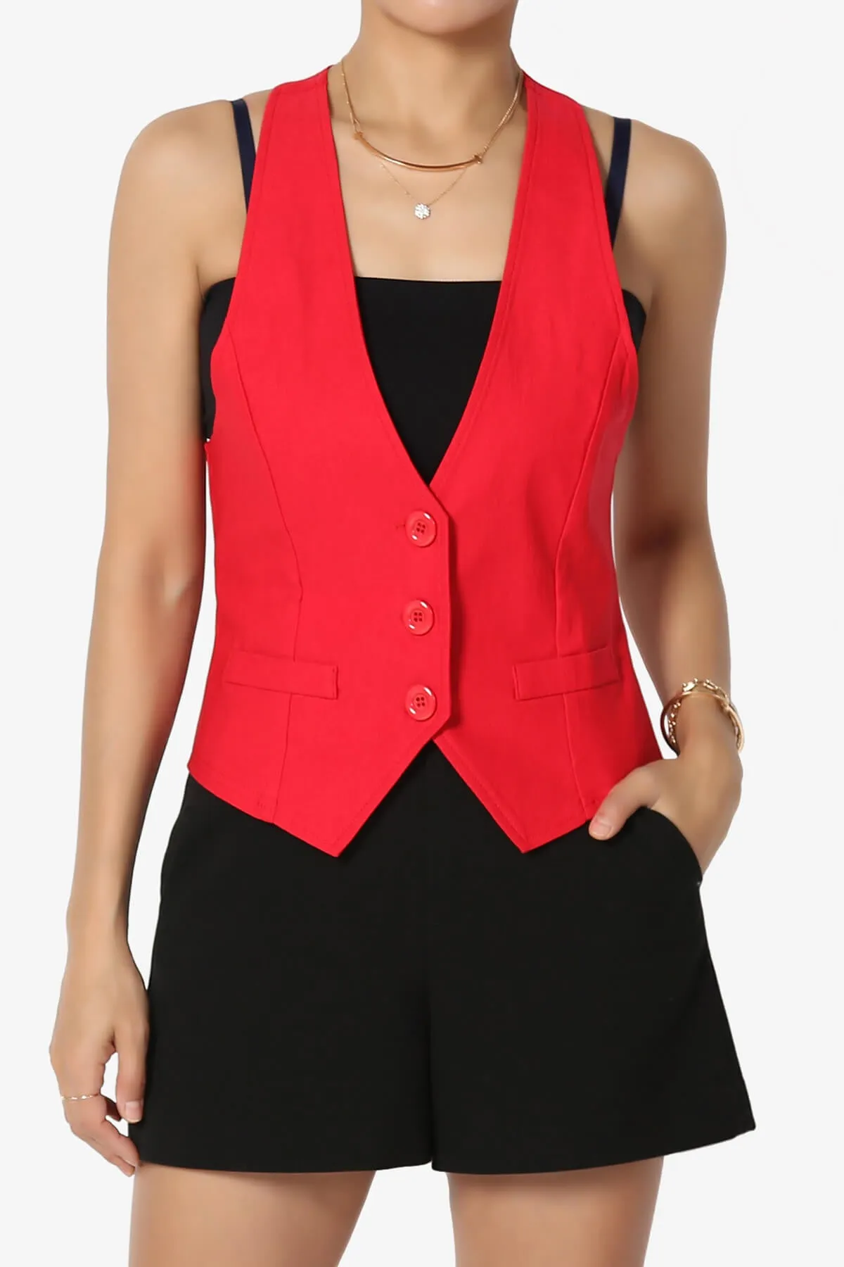Zerega Racerback Woven Vest PLUS