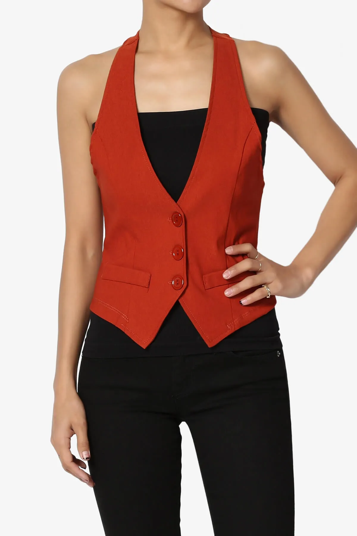 Zerega Racerback Woven Vest PLUS