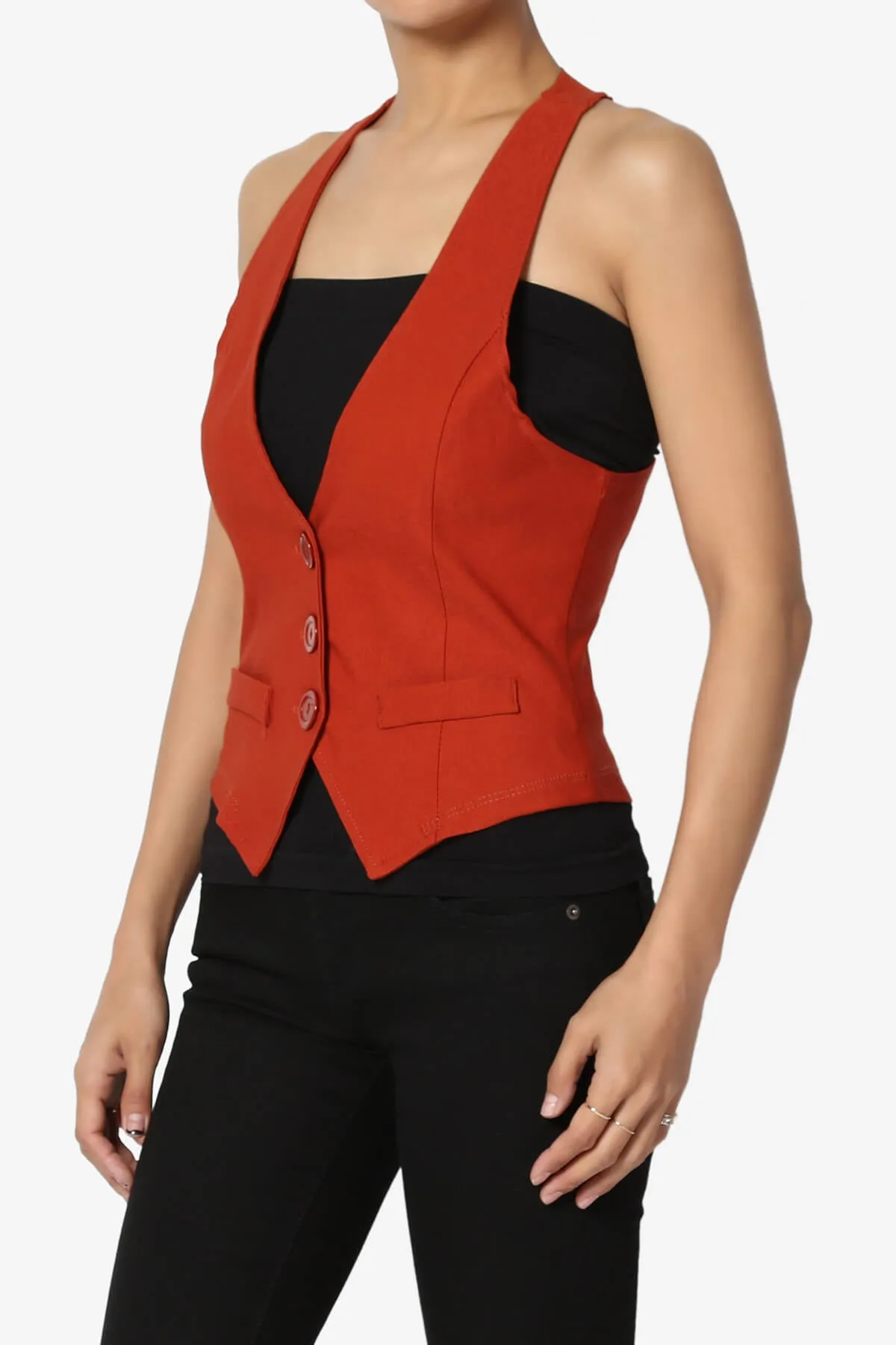 Zerega Racerback Woven Vest PLUS
